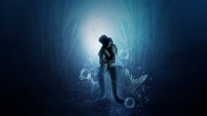Mermaid Underwater Fantasy